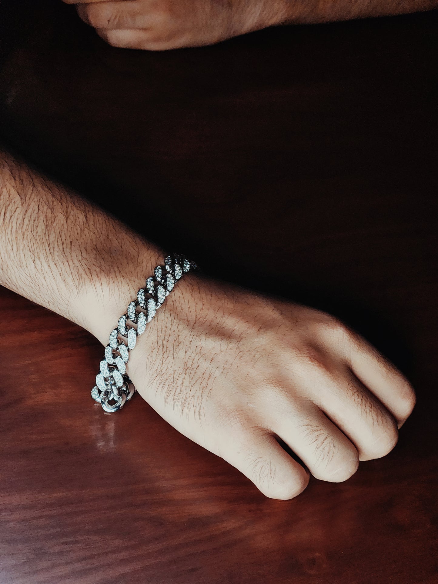 Bling Cuban Link Bracelet – Iced Out 13mm for Men & Women